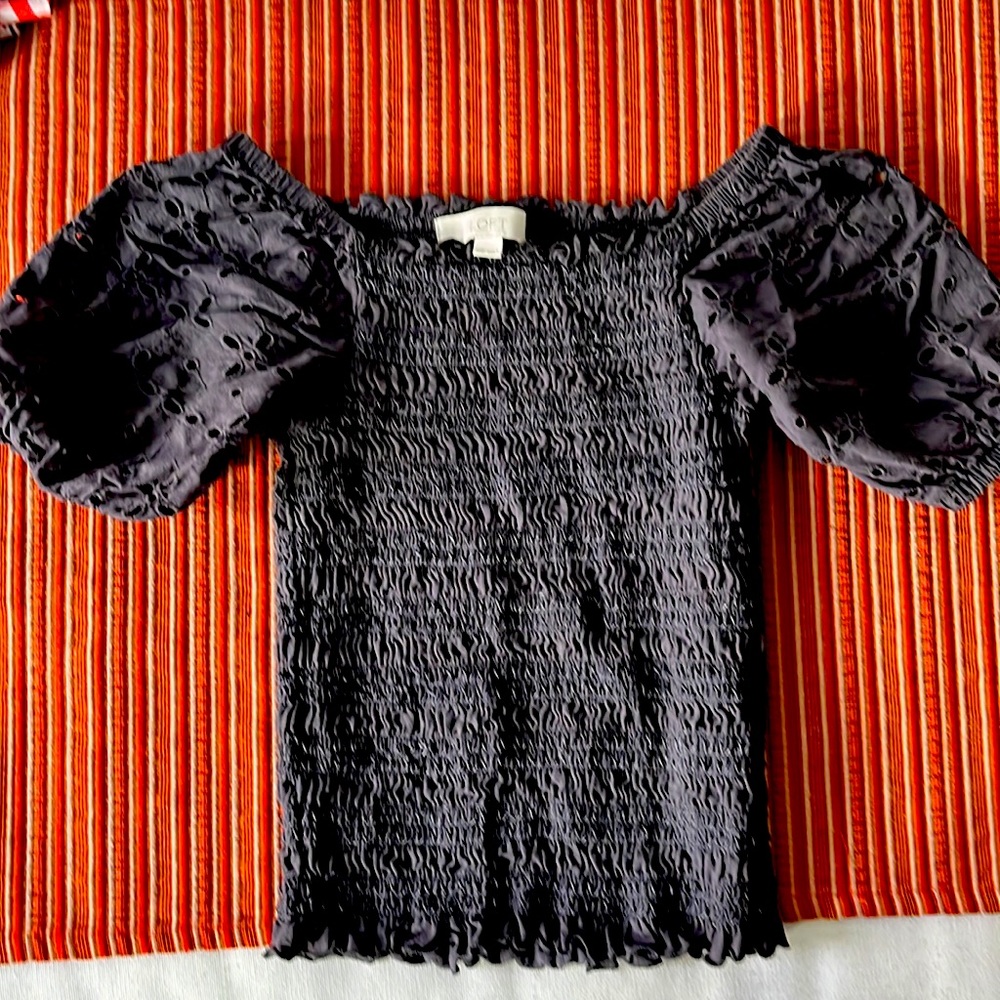 Loft grey outlet top cotton